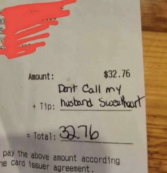 Well, It May Be A Tip But She’s Just Trying To Make A Living