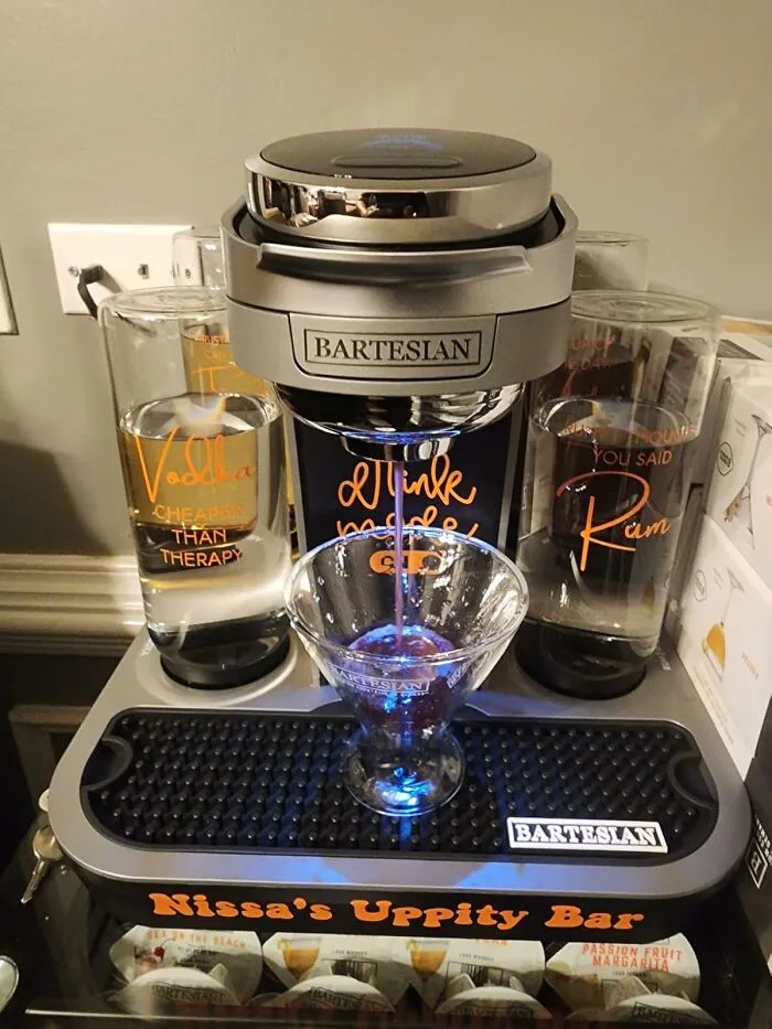 Shake (And Stir) Things Up With A <a Style="Display:inline;" Href="Https://Www.amazon.com/Bartesian-Professional-Cocktail-Machine-Premium/Dp/B0bf7gqxtp?ie=utf8&th=1&linkcode=ll1&tag=bpgrape-20&linkid=45689075774b6513d80915248357834e&language=en_us&ref_=as_li_ss_tl" Target="_blank"><span Style="Font: Inherit; Color: #d74b1f;"> Bartesian Professional Cocktail Machine </Span>! Because After All These Years Together, You Both Deserve A Drink (Or Three). Cheers To Love!