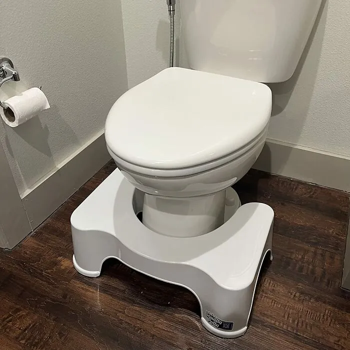 The Ultimate Bathroom Sidekick Has Arrived: <a Style="Display:inline;" Href="Https://Www.amazon.com/Squatty-Potty-Original-Bathroom-Toilet/Dp/B00eskvn7w?ie=utf8&th=1&linkcode=ll1&tag=bppeacock-20&linkid=0ae46b4157a7b40cb13144695369e5f2&language=en_us&ref_=as_li_ss_tl" Target="_blank"><span Style="Font: Inherit; Color: #d74b1f;"> Squatty Potty </Span>! This Genius Stool Helps You, Ahem, Assume The Perfect Position For A More Comfortable And, Shall We Say, Efficient Experience