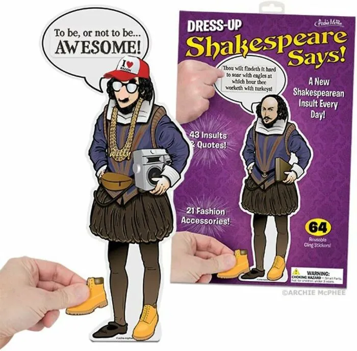 Your Literary Cosplay Game Is Weak, But The <a Style="Display:inline;" Href="Https://Www.amazon.com/Dress-Up-Shakespeare-Says-By-Accoutrements/Dp/B0145r5q8e?dib=eyj2ijoimsj9.zwwhktvzmk-Dr4bigedixvqxga05ik75scp8lw93c_6cvej9vijytf_tx_spfvrwtsqdayxvsrfvf1w9tlo_4bttx1nslkgmmjo81cf4jka-Zohg7lpzoguiqekkhiv20t7l4zplpvs2hkaf-Wzh5cx7vlj4czeczebhw8r47xkuijqagxcfqdiweuhcc1vga5tcf-Okkf3prk7adg2bpntrrmxvwhzhba2ia5k7a1k1dmr-Cgizqrzcgw_h3zf8bn4osrynzn7jjeo7io6juss-Bdknf_h4dwrublht-Gx5qhgkwv5zjbxyxyd0nc9h9txthgkfumpkpaotkv6t4efnudxljea_69woxnaht74ecpfb4fyg0wdbxskfyoulhsasnknffhkvrw-Ntle57j8iqeepzgscsvqphjev_im7wumztzqjhz5deceyq4qp.pzo7r_vmhuoln99hvtto-T_7hdsvaolchmksjctsij8&dib_tag=se&qid=1740565493&sr=8-46&srs=2581666011&linkcode=ll1&tag=bpiguana-20&linkid=c8c9b60e302c010ad3d323a78ad3f308&language=en_us&ref_=as_li_ss_tl" Target="_blank"><span Style="Font: Inherit; Color: #d74b1f;"> Dress-Up Shakespeare Says </Span> Is Here To Turn You Into The Bard Of Your Backyard Drama