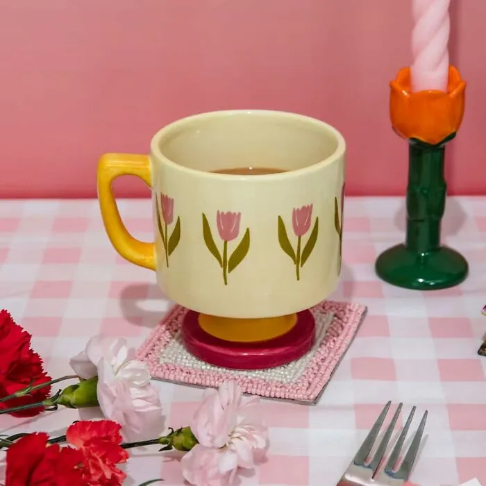 Sip Your Morning Coffee In Charming Company With This <a Style="Display:inline;" Href="Https://Www.amazon.com/Ban-Do-Novelty-Ceramic-Vintage-Inspired/Dp/B0ddtxyjtb?&linkcode=ll1&tag=bpostrich-20&linkid=3e85d47f257c7cb55ed2ac41f11fe963&language=en_us&ref_=as_li_ss_tl" Target="_blank"><span Style="Font: Inherit; Color: #d74b1f;"> Unique Vintage Inspired Mug With Tulip Motif </Span>! Its Adorable Design Is Sure To Brighten Up Your Day