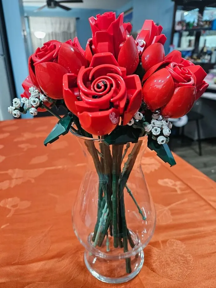 Build A Love That Lasts (And Doesn't Wilt) With A <a Style="Display:inline;" Href="Https://Www.amazon.com/LEGO-Artificial-Anniversary-Botanical-Collection/Dp/B0cgy4x222?ie=utf8&th=1&linkcode=ll1&tag=bpgrape-20&linkid=7aa5175f8137669a34da51195ac79df0&language=en_us&ref_=as_li_ss_tl" Target="_blank"><span Style="Font: Inherit; Color: #d74b1f;"> LEGO Rose Bouquet </Span>! A Bouquet That's Brick-Tastic, Not Basic - Just Like Your Relationship
