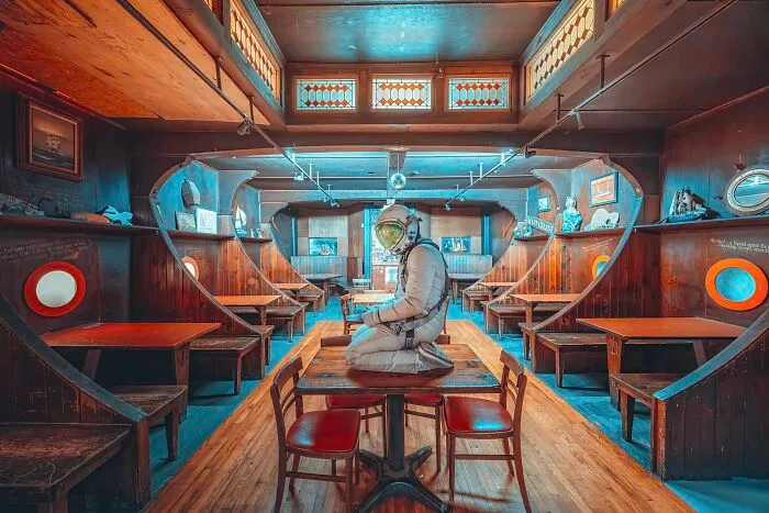 "The Lonely Astronaut": Capturing Self-Portraits In Decaying, Abandoned Environments (40 Pics)