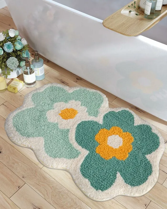 Blossom Into Bath Time Bliss With This <a Style="Display:inline;" Href="Https://Www.amazon.com/Lumi-Bathroom-Absorbent-Non-Slip-Kitchen/Dp/B0d6lmrvrs?crid=39ab738ono634&dib=eyj2ijoimsj9.swfpo-Zmmkneebgqc0p0f6ra8jdv1zdkwwpdyqsuazmybblgdrpbg9lgexpwx0mipabnm_xny3gmloix7g1m-Yaapw4mqxktgy3yqj67lu07mvl2wcghsrkl0ptezpgpxhduqinmdasxj56shqfqhhjmyxybwgv-Yrug22tr7lg3xj3emgbxpntl8sgvnqlhjvkwh8ypotkmlcnrchupbwz38xnddo52xte_ehs3whuqm7xtld722mseioha3c2vjjyzdeb7cyewbned9qz5ohrfvzceq5cuuao3mp3aw24.sk7swjsq8pwiznb3tpv__zljczgh3iiftf2-3ihzal8&dib_tag=se&keywords=bathroom%2brugs&qid=1739884088&sprefix=bathroom%2brug%2caps%2c197&sr=8-249-Spons&xpid=lx1ogm4hfmzea&sp_csd=d2lkz2v0tmftzt1zcf9tdgy&th=1&linkcode=ll1&tag=bpmelon-20&linkid=3b2208e212de929eea5610c216bbe352&language=en_us&ref_=as_li_ss_tl" Target="_blank"><span Style="Font: Inherit; Color: #d74b1f;"> Floral Bath Mat</Span> That’s Ready To Infuse Your Bathroom With Good Vibes And Floral Flair