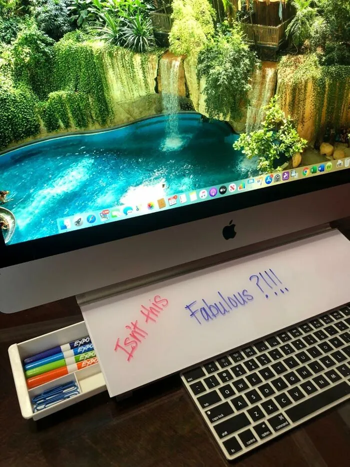 Make Brainstorming A Breeze And Keep Your Workspace Tidy With This <a Style="Display:inline;" Href="Https://Www.amazon.com/Quartet-Whiteboard-Desktop-Computer-Gdp186/Dp/B01m2dadux?ie=utf8&th=1&linkcode=ll1&tag=bpgazelle-20&linkid=9f526bbff6d08c0a8e2d4c22d18fba4e&language=en_us&ref_=as_li_ss_tl" Target="_blank"><span Style="Font: Inherit; Color: #d74b1f;"> 18'' X 6'' Desktop Dry Eraseboard With Storage </Span>, A Versatile And Compact Companion For Note-Taking, To-Do Lists, And More