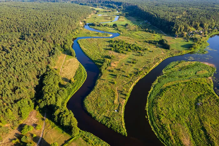 Merkys And Nemunas Rivers