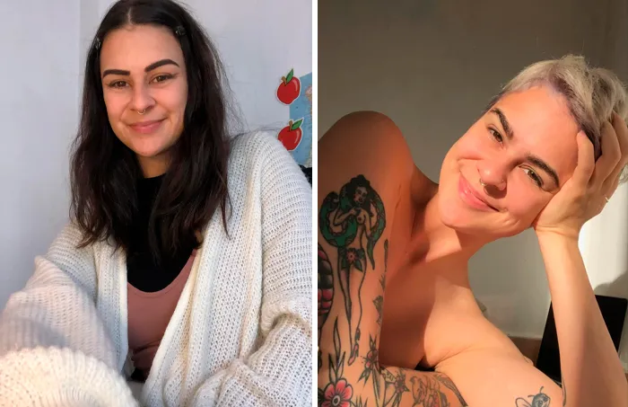 Me preocupaba no verme femenina, pero me siento más femenina que nunca