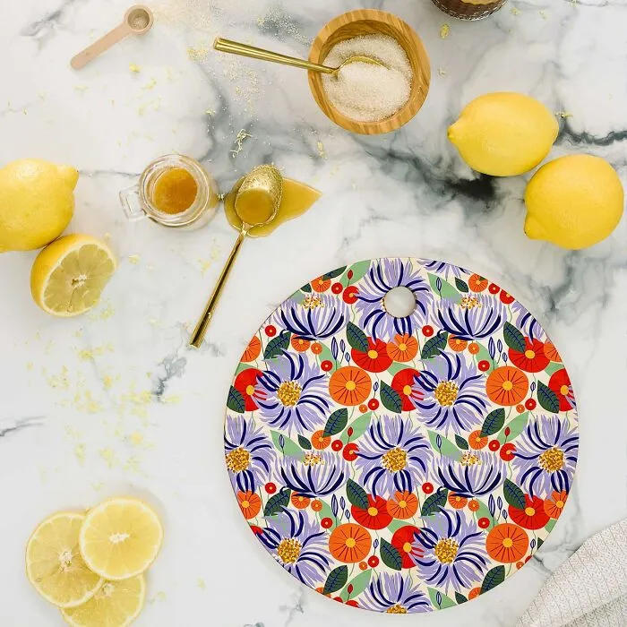 This <a Style="Display:inline;" Href="Https://Www.amazon.com/Society6-Oranges-Cutting-Board-Round/Dp/B08c32459y?th=1&linkcode=ll1&tag=bpbeaver-20&linkid=dd1730c58370d18c01d2d64865f58177&language=en_us&ref_=as_li_ss_tl" Target="_blank"> <span Style="Font: Inherit; Color: #d74b1f;"> Floral Cutting Board </Span> Is Where Your Charcuterie Dreams Blossom, So Prepare For A Picnic Aesthetic That’s Almost Too Pretty To Slice
