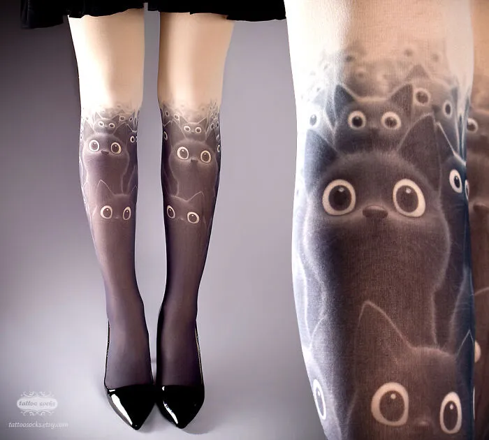 Black Cat Tights
