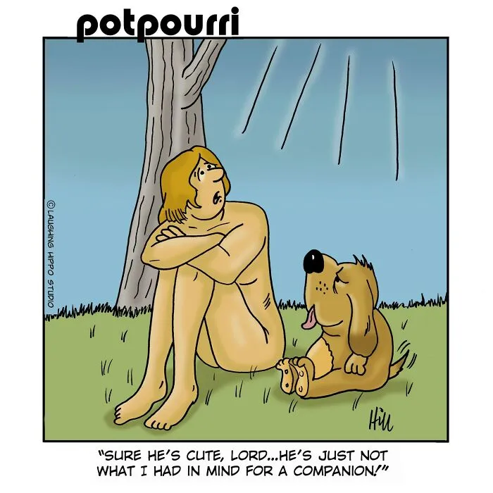 This Artist Created 30 Funny Cartoons About Dogs In Absurd Situations