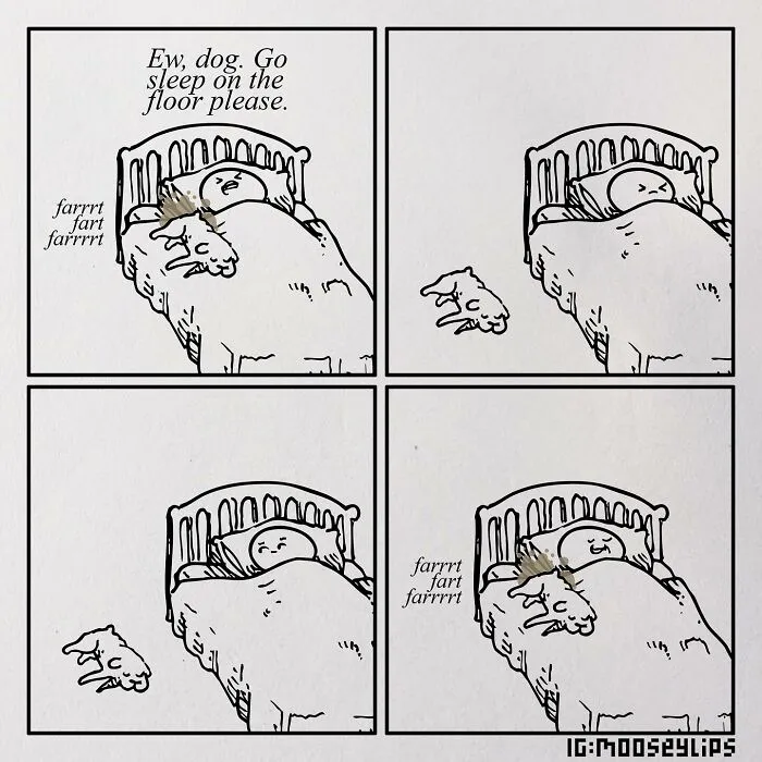22 Hilariously Absurd Comics Created By Mooseylips And Packed With Weird And Absurd Humor