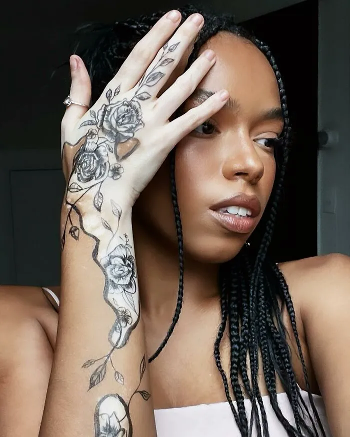 Dancer-Turned-Artist Amara Aleman Turns Her Vitiligo Into Vibrant Body Art (20 Pics)