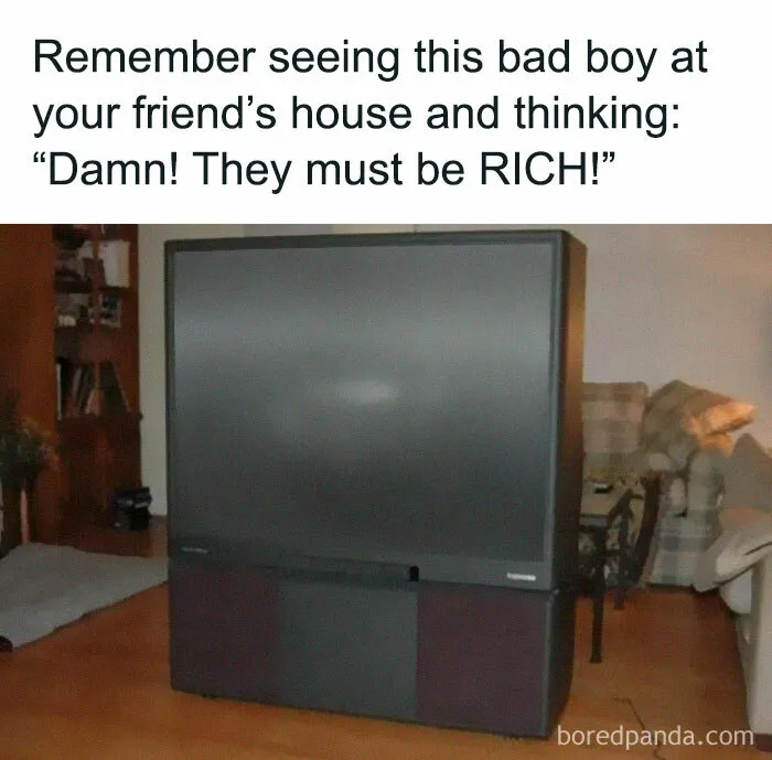 Did You Know Someone Who Had This Kind Of TV Back In The Day?