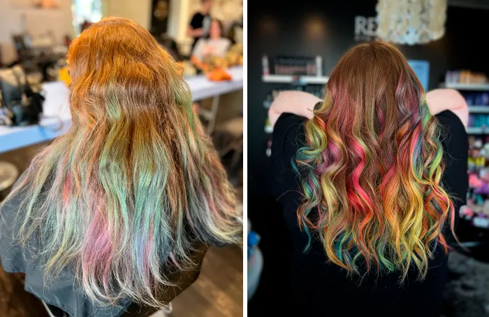 I Did This Hair On A Client A Few Days Ago And None Of My Friends Are Supportive/ Excited About It. But I Am