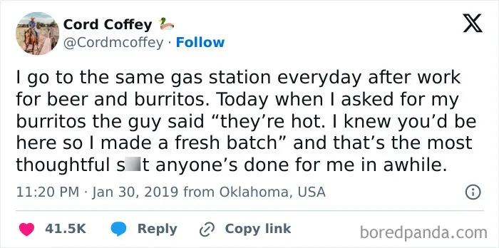 What A Considerate Man