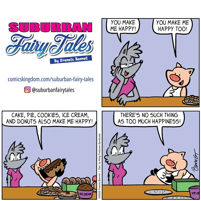 My 20 Comics Showcasing Relationship Disasters From A Pig's Perspective