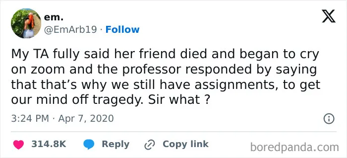 That’s Not It, Professor
