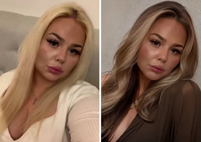 28 Fotos comparativas de cómo la gente podría verse mejor con cambios mínimos