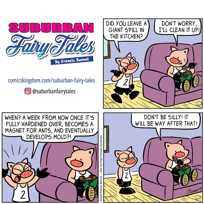 My 20 Comics Showcasing Relationship Disasters From A Pig's Perspective