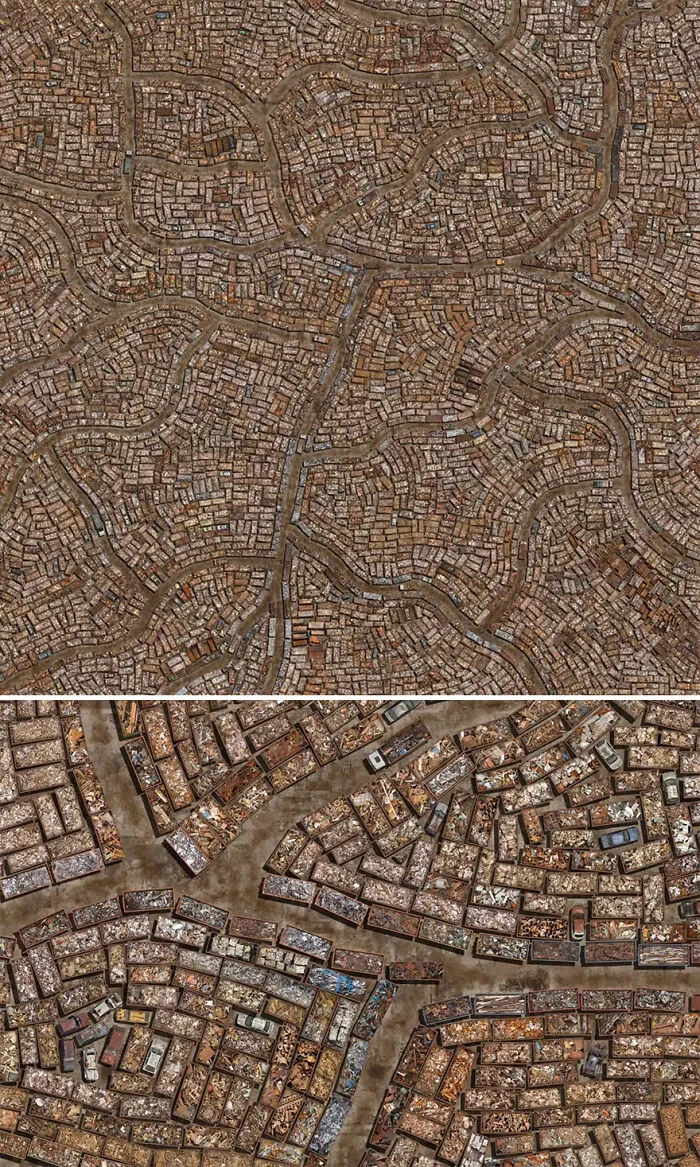Photographer Assembles Aerial Photos To Showcase The Immense Scale Of Human Impact (17 Pics)