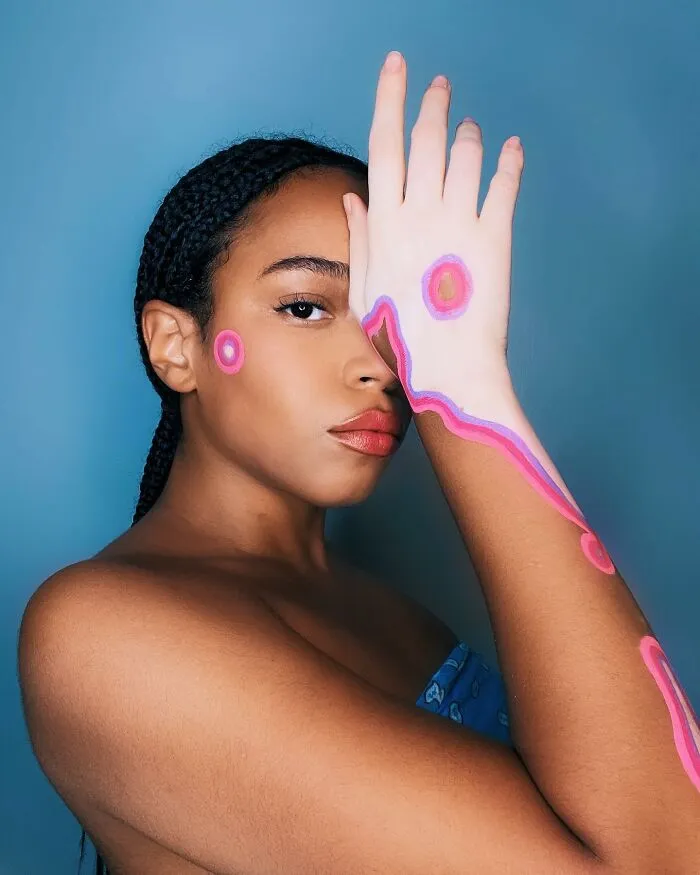 Dancer-Turned-Artist Amara Aleman Turns Her Vitiligo Into Vibrant Body Art (20 Pics)