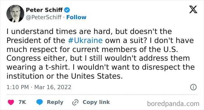 Male Karen Can’t Understand Why Leaders In War Zones Can’t Dress Nicely