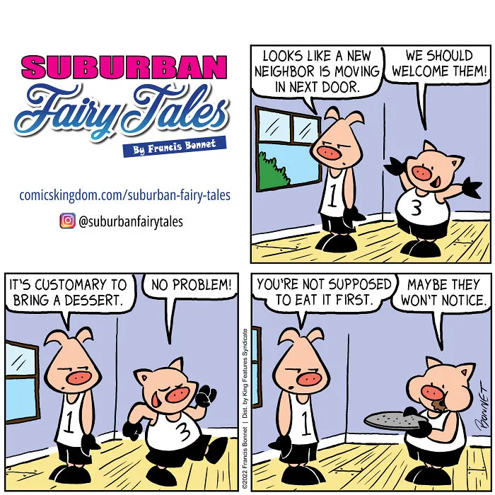 My 20 Comics Showcasing Relationship Disasters From A Pig's Perspective