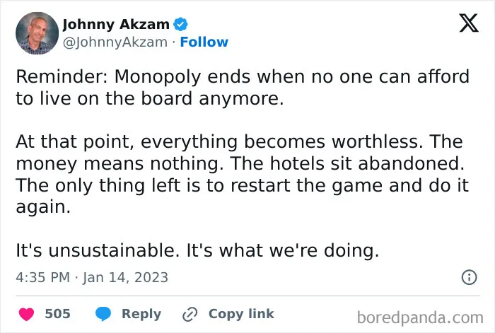 Wasn't It Also Originally Meant As A Critic Of Capitalism, Not A Guide For How To Live?