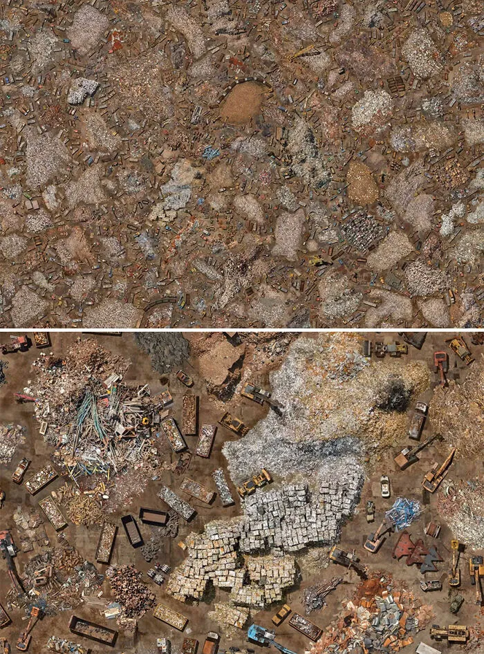 Photographer Assembles Aerial Photos To Showcase The Immense Scale Of Human Impact (17 Pics)