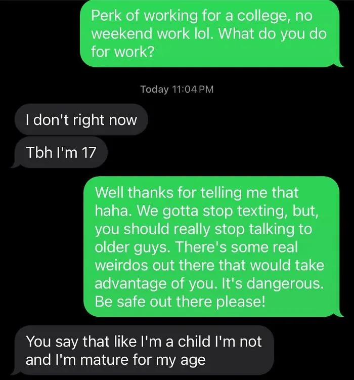 17 Year Old Said She Was 23