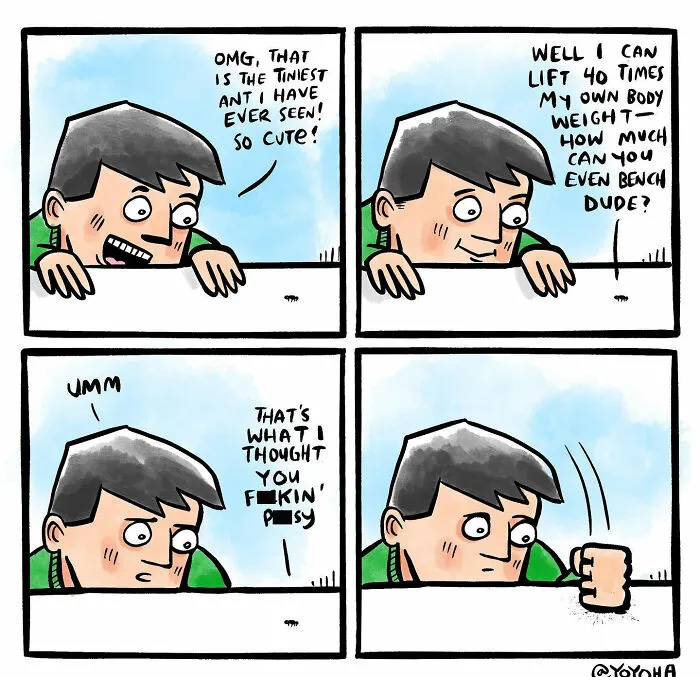 30 Satirical Comics About Everyday Incidents By Yoyoha (New Pics)
