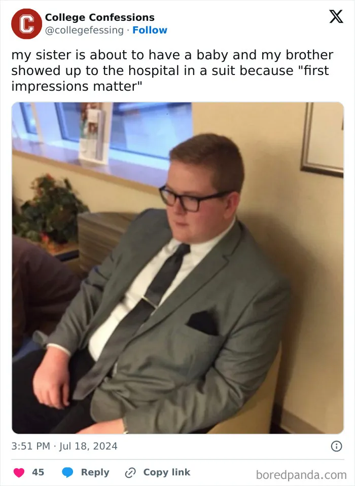 Suit Up, Baby\'s Here 