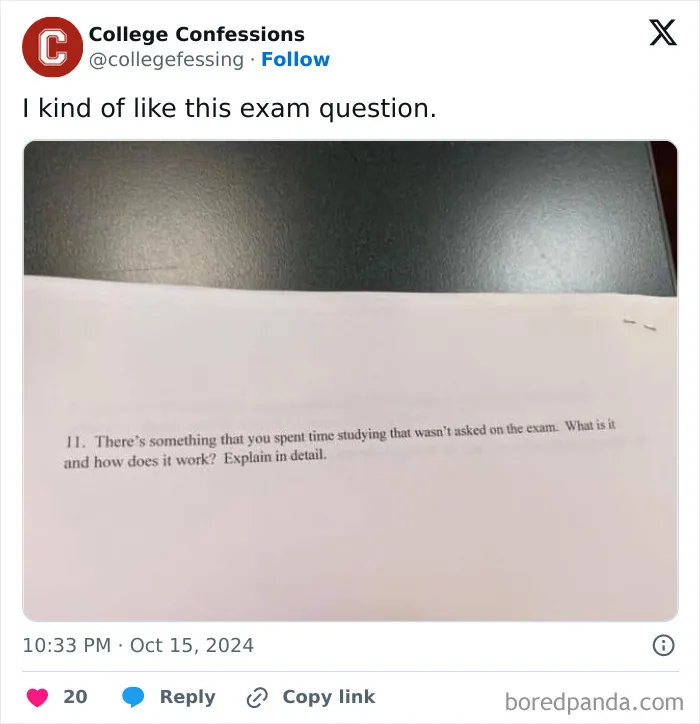 The Art of Exam Curveballs