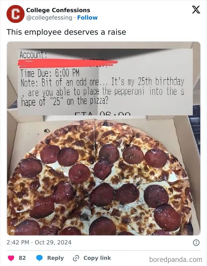 Pepperoni Made It Personal