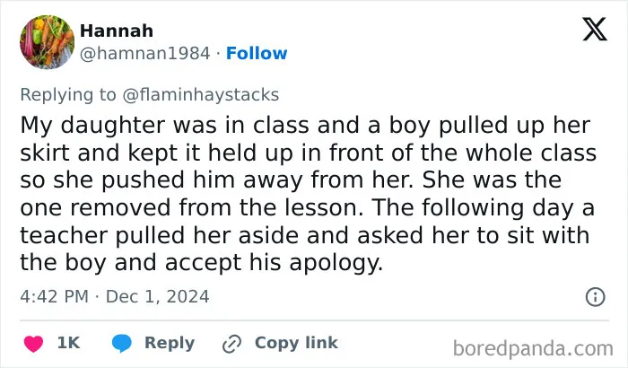Just Gross. And So Many Stories Like This Of Terrible Boys And Equally Terrible Teachers