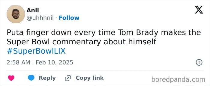 Tom Brady’s Commentary