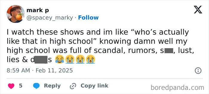 "We Survived That?" 30 High School Experiences That Are Too Unhinged To Think Back On