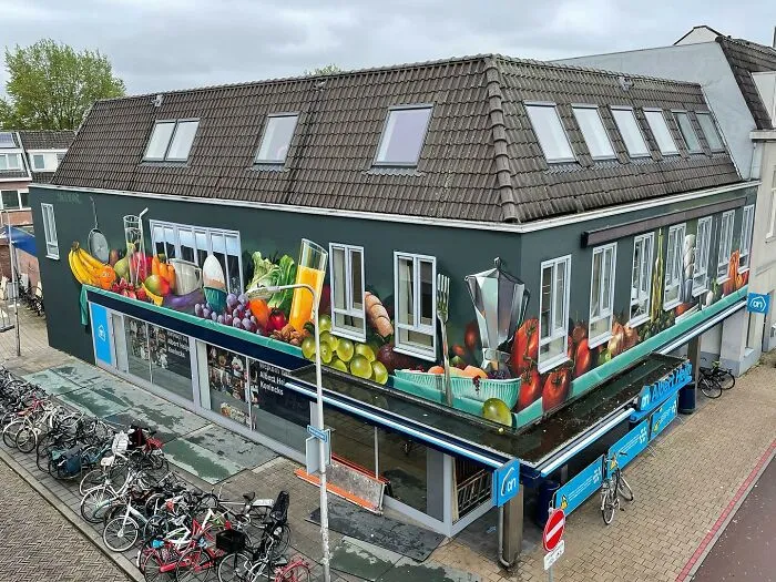 Dutch Artist Created 30 Jaw-Dropping Murals On Building Walls