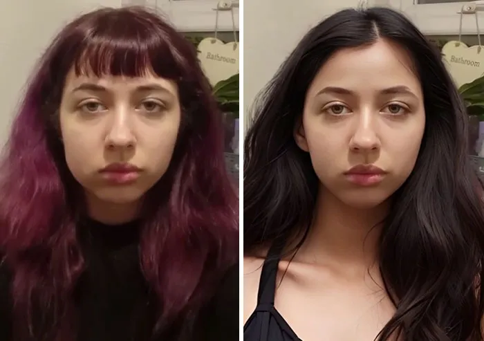 30 Comparison Pics Of How People Could Look Better With Minimal Changes