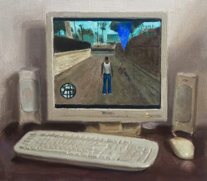 43 Nostalgic Paintings Of This Romanian Artist's Childhood That You Might Relate To