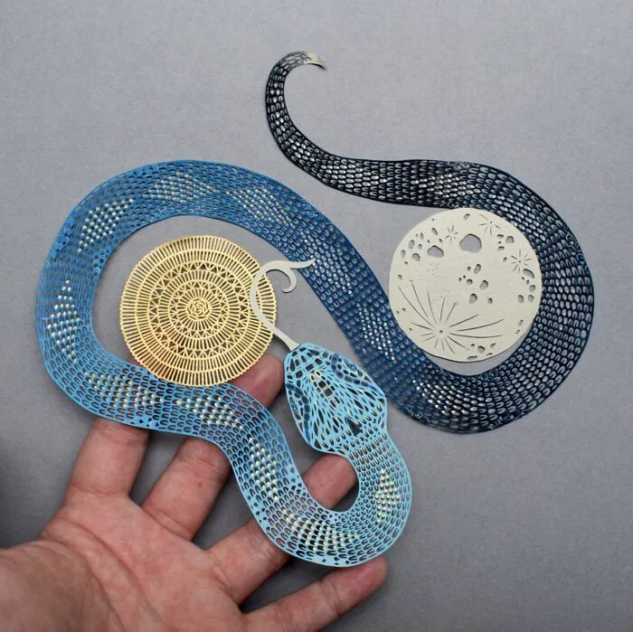 Papercut Artist Creates Intricate And Beautiful Designs Inspired By Natural Life (42 Pics)