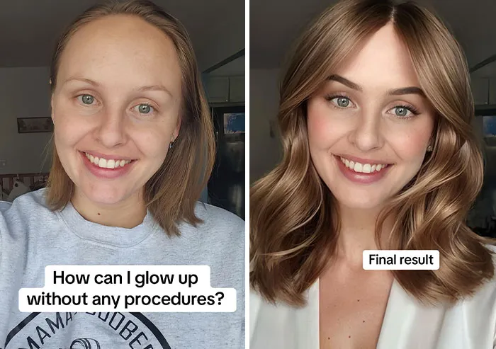 30 Comparison Pics Of How People Could Look Better With Minimal Changes