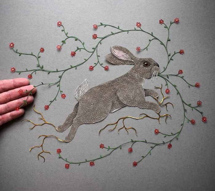 Papercut Artist Creates Intricate And Beautiful Designs Inspired By Natural Life (42 Pics)