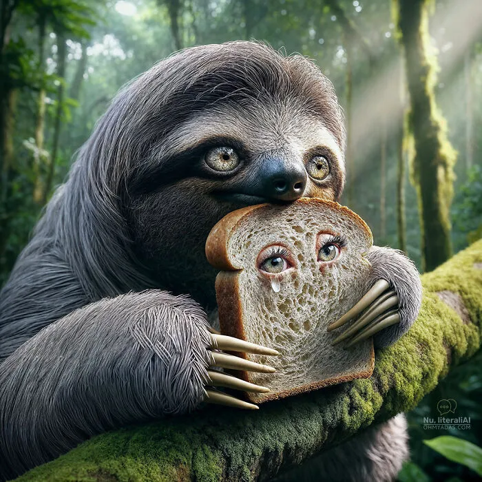Verkia Duonelė Tinginio Valgoma / The Bread Cries When Eaten By A Lazy Person