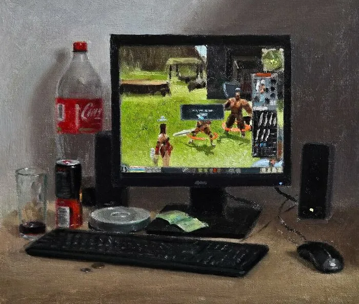 43 Nostalgic Paintings Of This Romanian Artist's Childhood That You Might Relate To