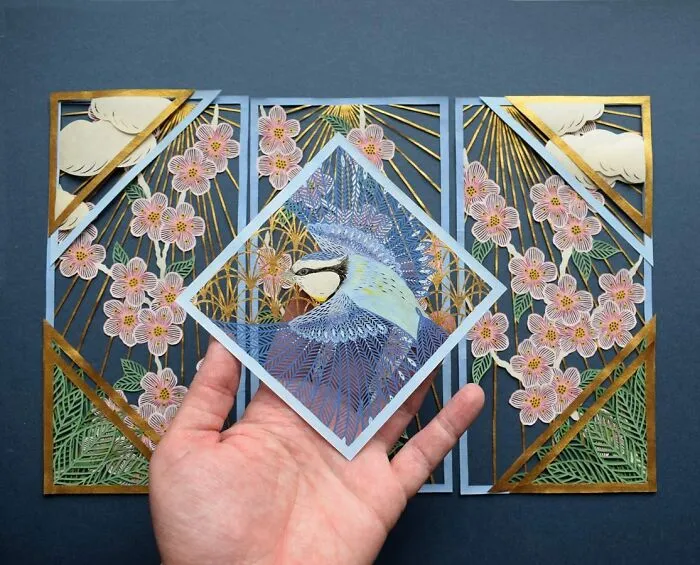 Papercut Artist Creates Intricate And Beautiful Designs Inspired By Natural Life (42 Pics)
