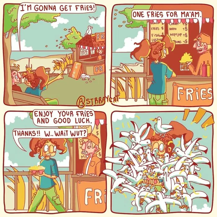 This Artist Created 40 Comics With Funny Twists And Unexpected Endings