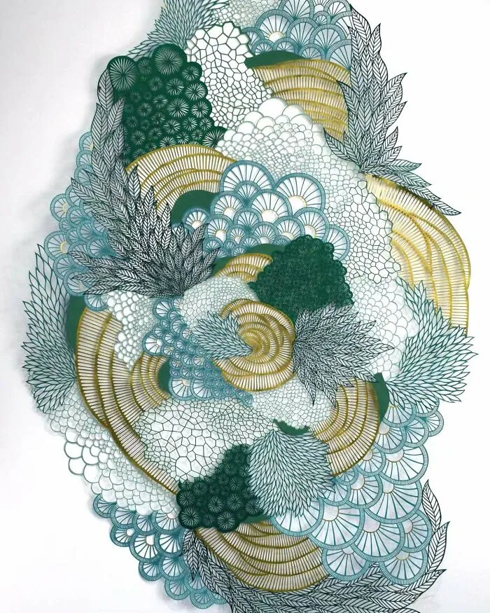Papercut Artist Creates Intricate And Beautiful Designs Inspired By Natural Life (42 Pics)