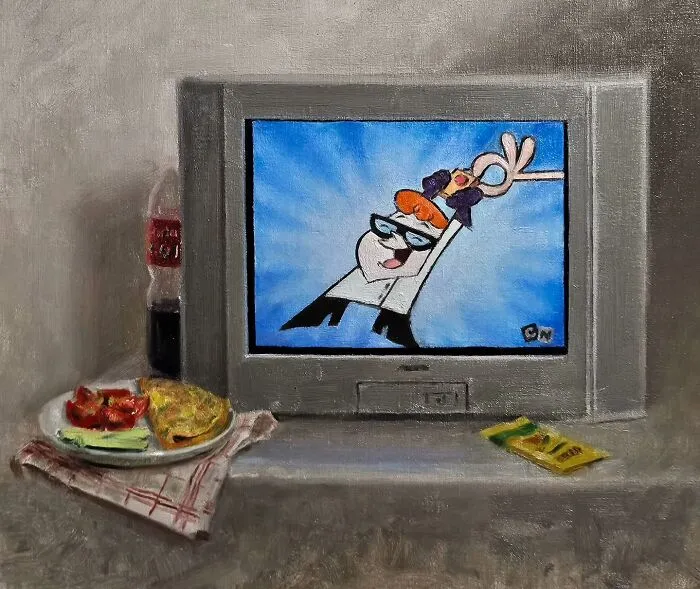 43 Nostalgic Paintings Of This Romanian Artist's Childhood That You Might Relate To