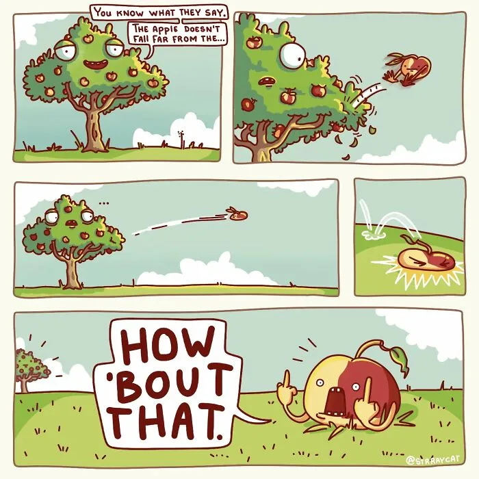 This Artist Created 40 Comics With Funny Twists And Unexpected Endings